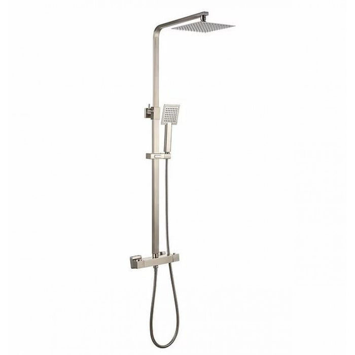 Forge Stainless Steel Exposed Shower System - Brushed Nickel