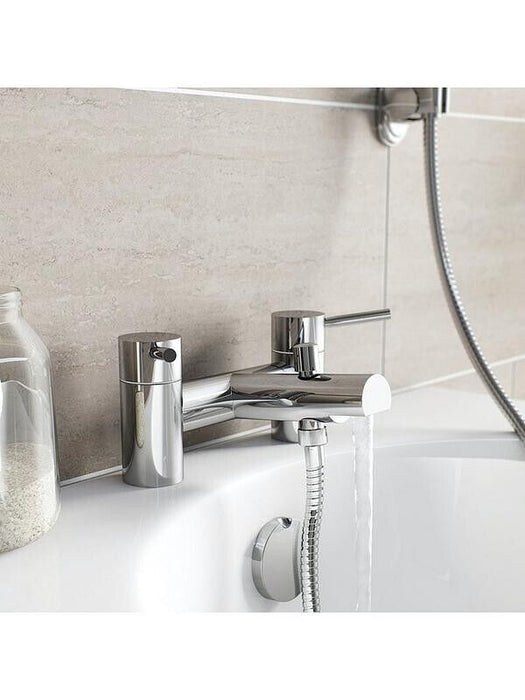 Solar Bath Shower Mixer Tap - Chrome