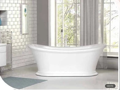 Buttercup Gloss White Freestanding Bath 1700 x 740mm