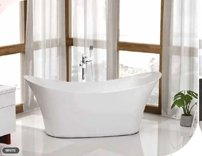 Foxglove Gloss White Freestanding Bath 1700 x 700mm