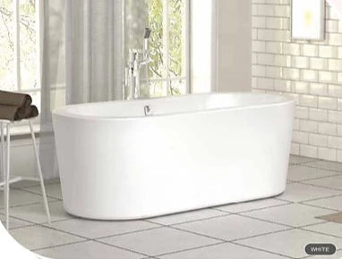 Marigold Gloss White Freestanding Bath 1675 x 780mm
