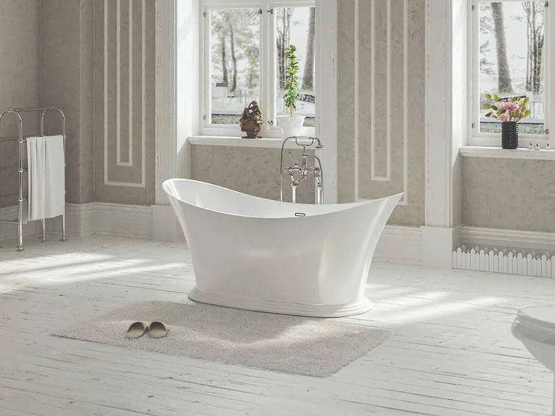 Lisianthus Gloss White Freestanding Bath 1700 x 700mm