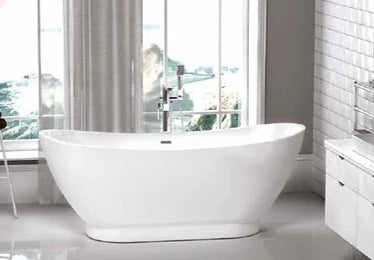 Clematis Gloss White Freestanding Bath 1760 x 680mm