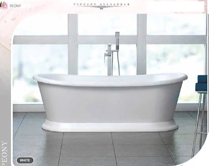 Peony White Freestanding Bath 1700 x 710mm