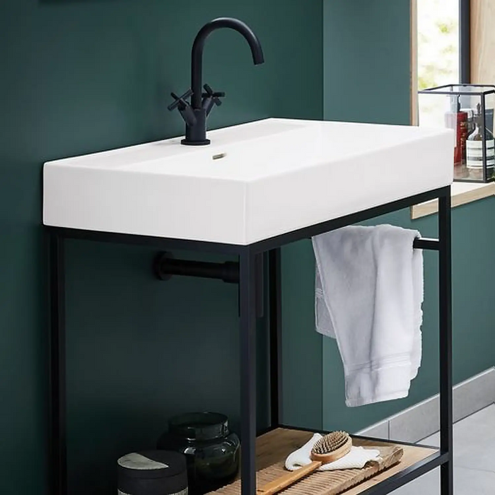 Veneto Wall Hung 1 Tap Hole Basin - 800mm