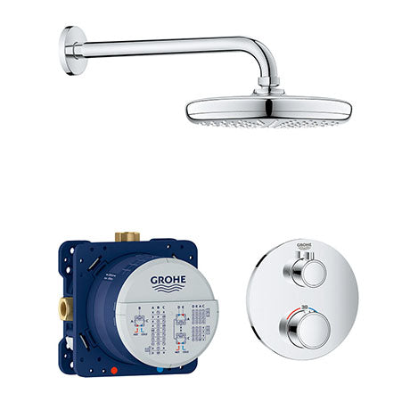 Grohe Grohtherm Perfect Shower Set with Tempesta 210 - 34726000