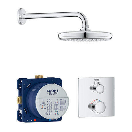 Grohe Grohtherm Perfect Shower Set with Tempesta 210 - 34728000