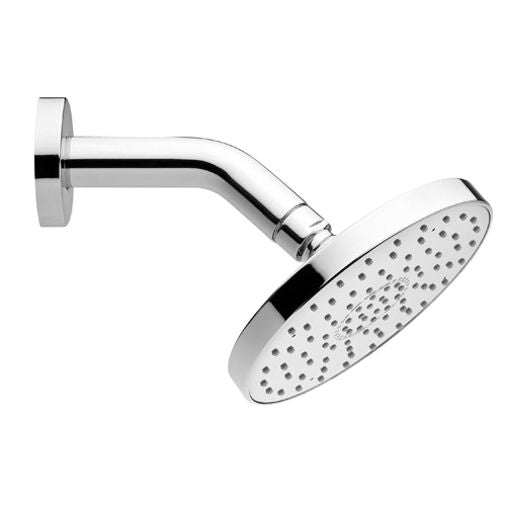 Airdrop 140mm Fixed Shower Head (With Angled Wall Arm)