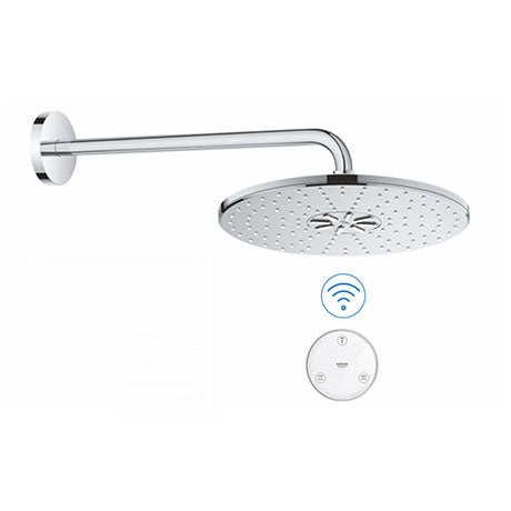 Grohe Rainshower SmartConnect 310 Shower Head & Arm with Wireless Remote - 26640000
