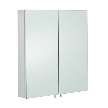 Rak Delta Stainless Steel Double Cabinet With Mirrored Doors