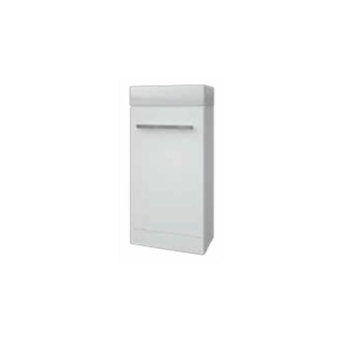 Kartell Purity 410mm White Cloakroom Unit With Basin - Choose Colour