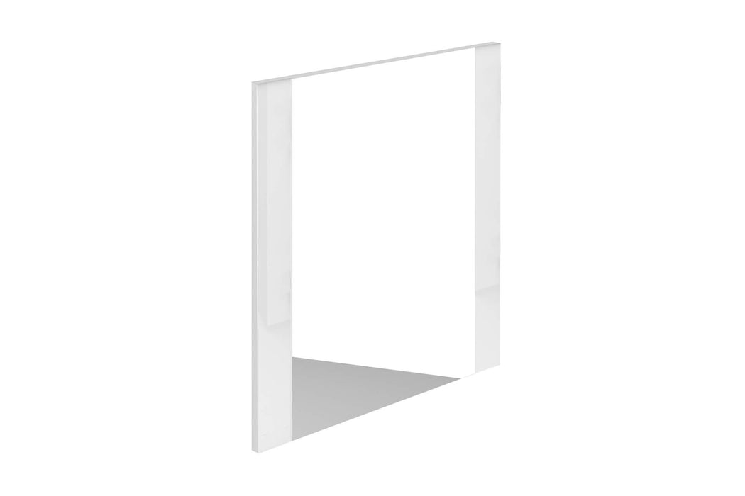 Alan T Carr Lockbury White Mirror - 600 x 600