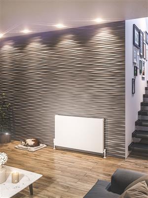 Type11 Matt White Flat Panel Radiator 600 x 800mm