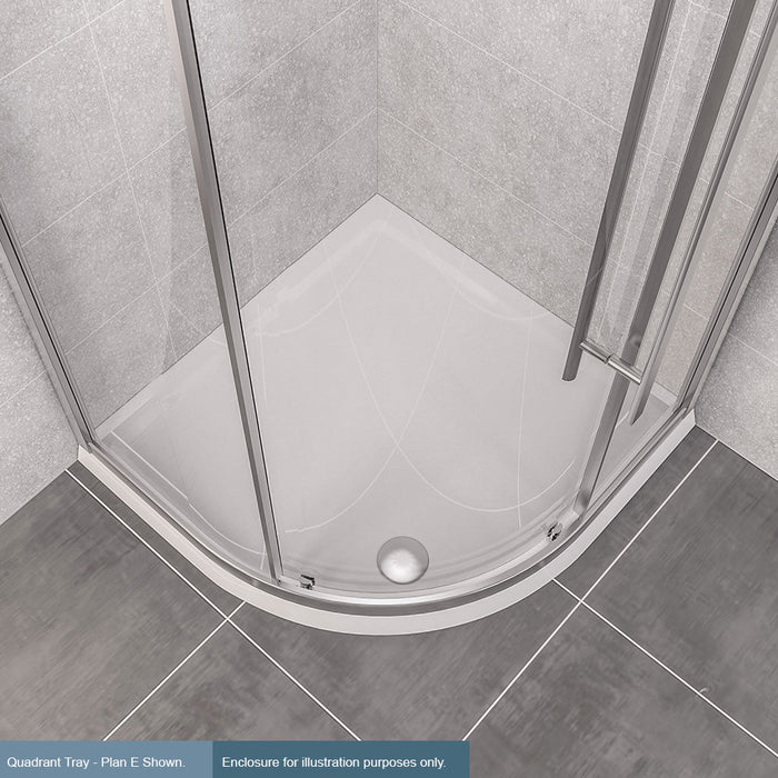 Vantage Quadrant Shower Tray 1000 x 1000mm