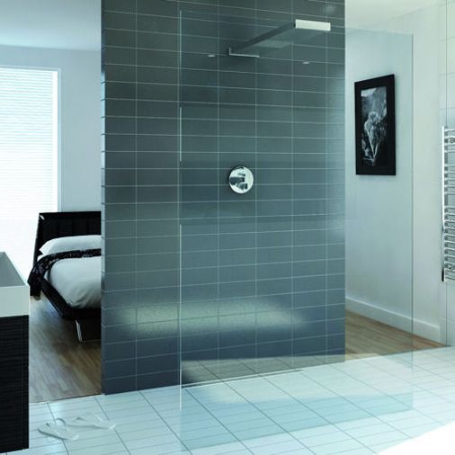Playtime 900mm Walk-Through Shower With Integrated Shower Head