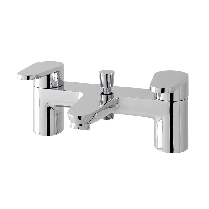 Prestwood Chrome Bath Shower Mixer with Kit