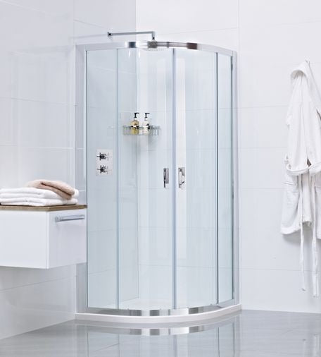 Lustre 900mm Quadrant Shower Enclosure