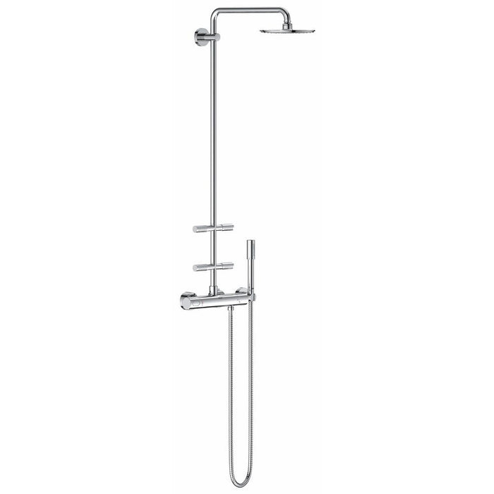 Grohe Rainshower System 210 Thermostatic Shower System with Body Jets - 27374000