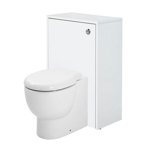 Lincoln 600mm Toilet Unit - White