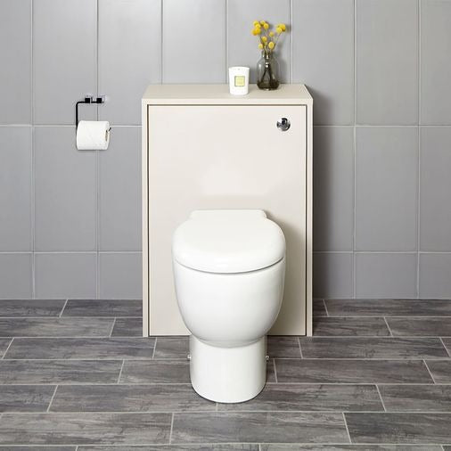 Lincoln 600mm WC Toilet Unit - Cashmere Oak
