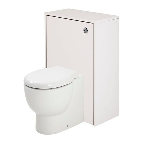 Lincoln 600mm WC Toilet Unit - Cashmere Oak