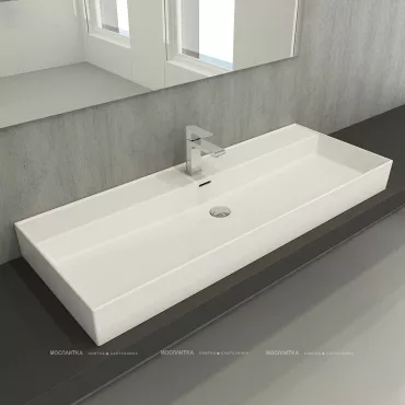 Veneto Wall Hung 1 Tap Hole Basin - 1200mm