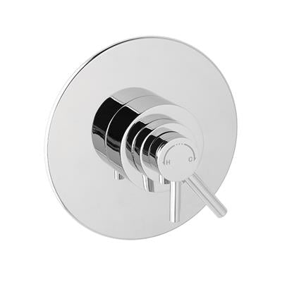 Chrome Thermostatic Lever Concealed Shower Valve