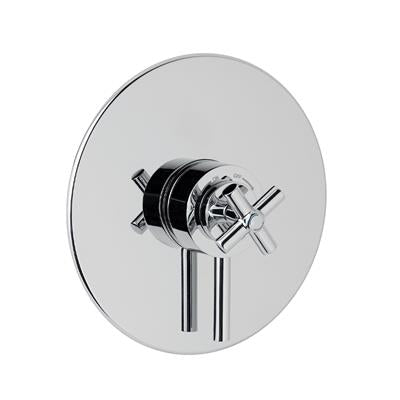 Chrome Crosshead Thermostatic Concealed Shower Valve