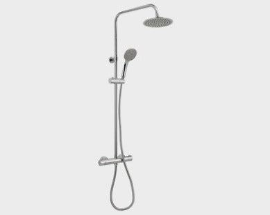 Express Bathroom Thermostatic Shower Mixer Set with Head & Handset