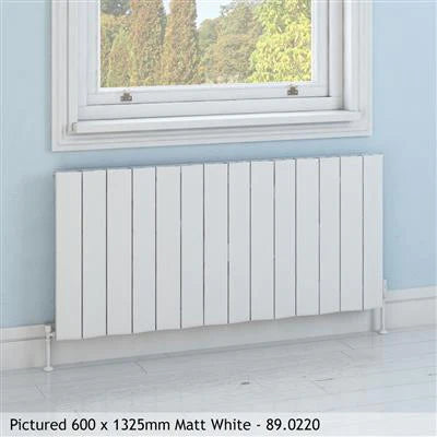 Fairford Matt Anthracite Horizontal Aluminium Radiator 600 x 945mm