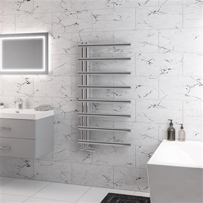 Marlow E-Style Chrome Towel Radiator 1150 x 500mm