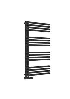 Reinbach Matt Black Towel Radiator 1200 x 500mm