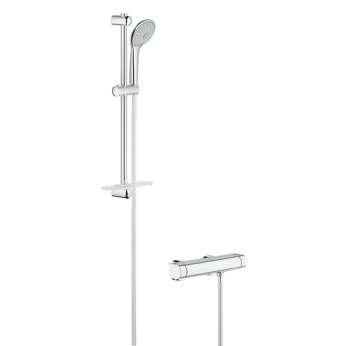 Grohe Grohtherm 2000 Thermostatic Shower Mixer and Kit - 34195001