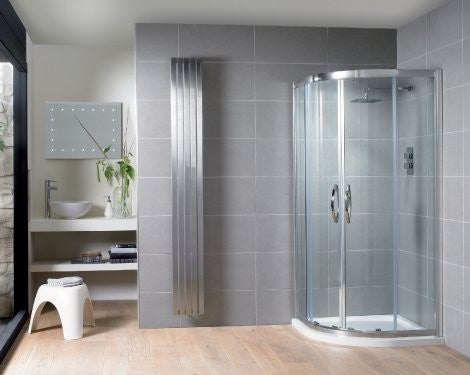Aquadart Venturi 8 Double Door Quadrant Shower Enclosure - Choose Size