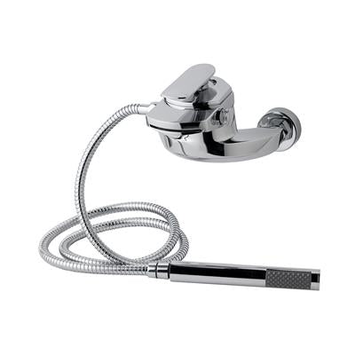 Falmouth Chrome Bath Shower Mixer with Kit