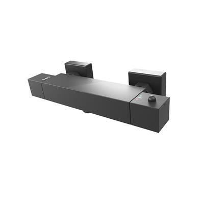 Chrome Square Thermostatic Bar Valve