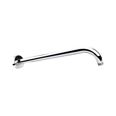 Chrome Round Wall Mounted Shower Arm 345mm