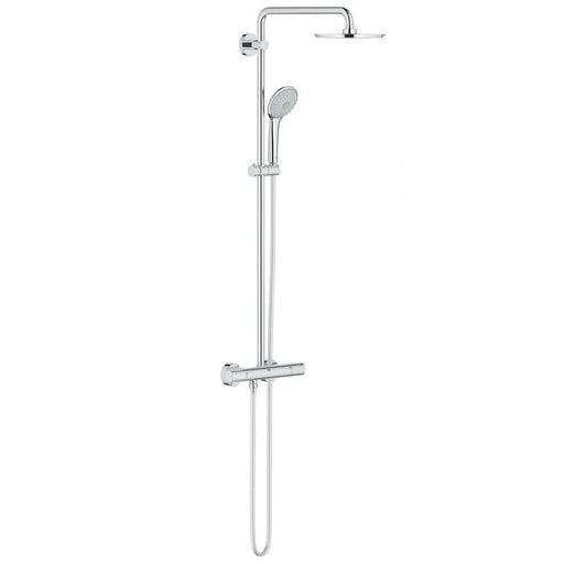 Grohe Grohtherm SmartControl shower system with thermostat & Rainshower  F-Series 10 overhead shower - 34742000