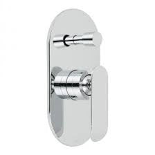 Vado Kovera Concealed Single Lever Wall Mounted Manual Shower Valve with Diverter
