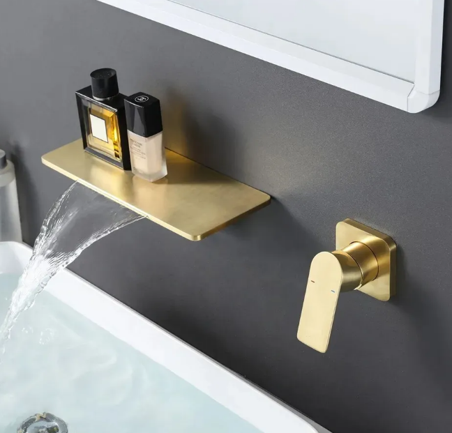 Noir Solex Wall Mounted Tap with Single Lever Handle Control - Choose Colour