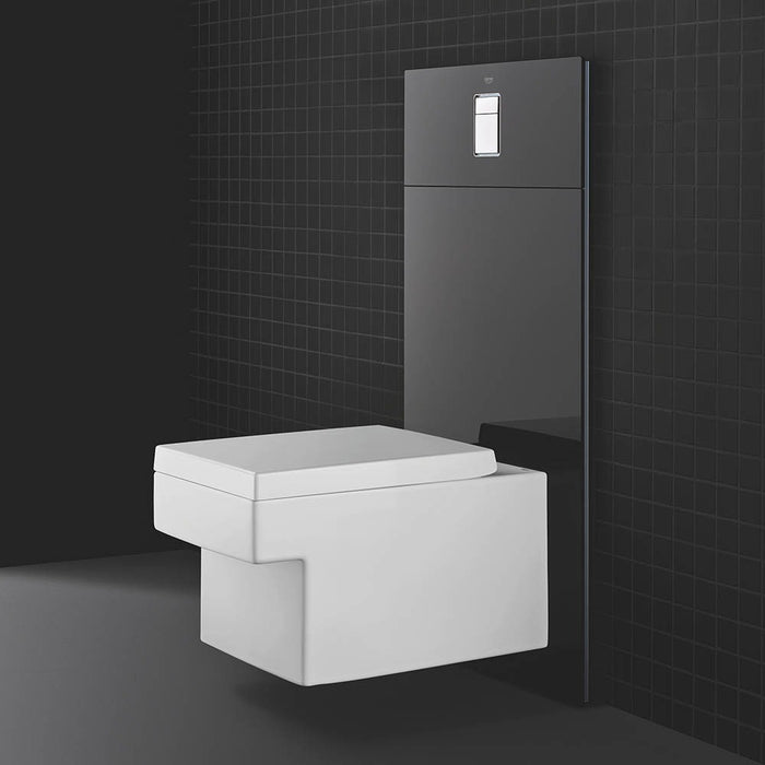 Grohe Cube Ceramic Rimless Wall Hung Toilet + Soft Close Seat