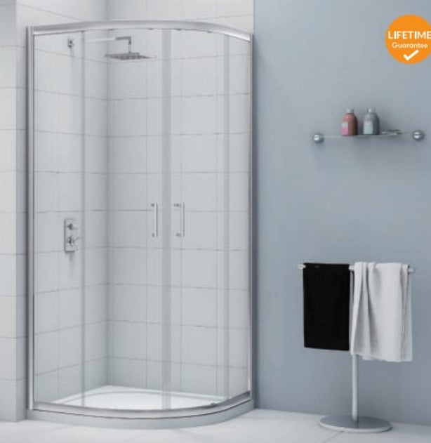 Capital6 800mm Quadrant Shower Enclosure - Chrome