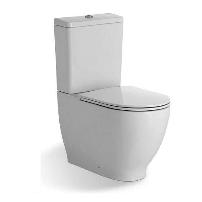 RAK Harmony Close Coupled Toilet + Soft Close Urea Seat