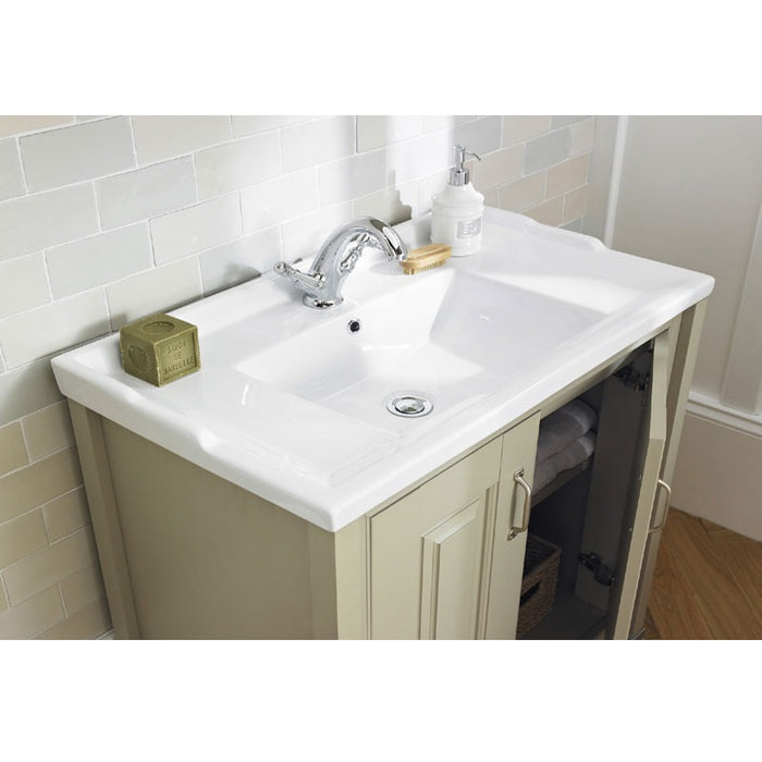Old London 800 Traditional 2-Door Basin & Cabinet - Choose Colour