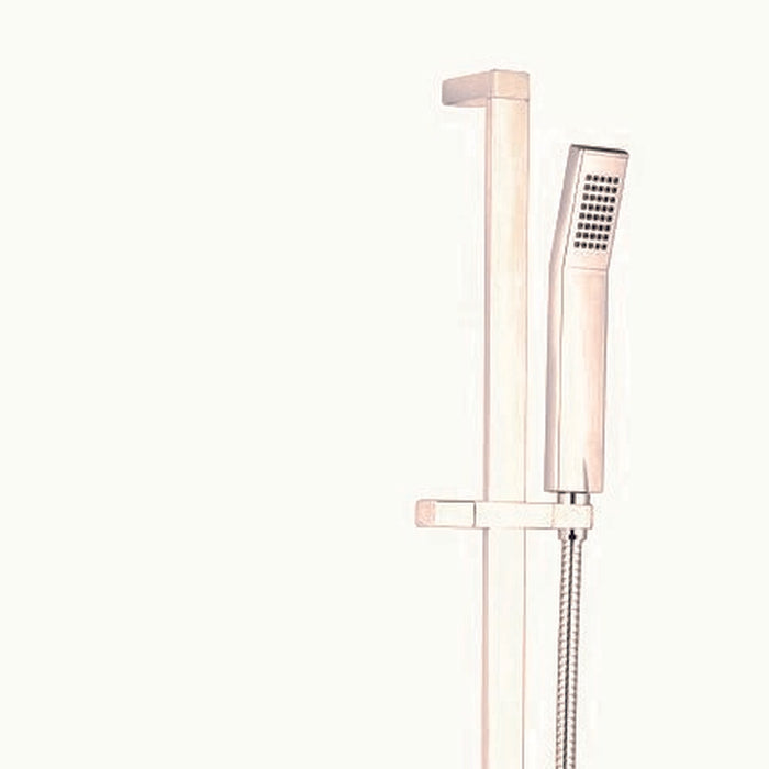 Pure Option 4 Thermostatic Exposed Bar Shower with Adjustable Slide Rail Kit