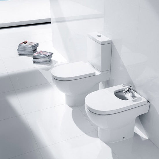 Roca - Meridian-N Close Coupled Toilet with Soft Close Seat