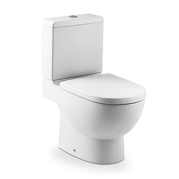 Roca - Meridian-N Close Coupled Toilet with Soft Close Seat