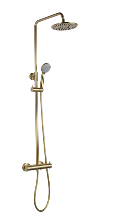 JTP VOS Thermostatic Bar Valve with 2 Outlets - Select Colour