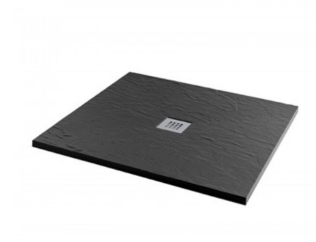 MX Square Mineral Shower Tray 900 x 900mm - Select Colour