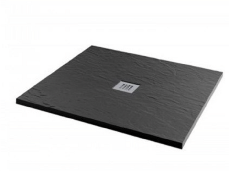 MX Square Mineral Shower Tray 1000 x 1000mm - Select Colour